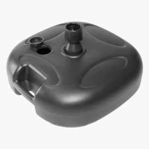 Base plástica rellenable