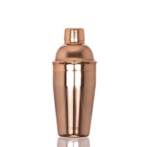 Coctelera metálica encobrizada «COPPER» 500cc