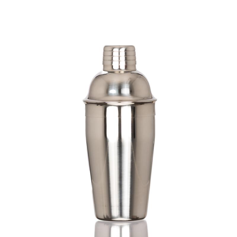 Coctelera metálica plateada «SILVER» 500cc
