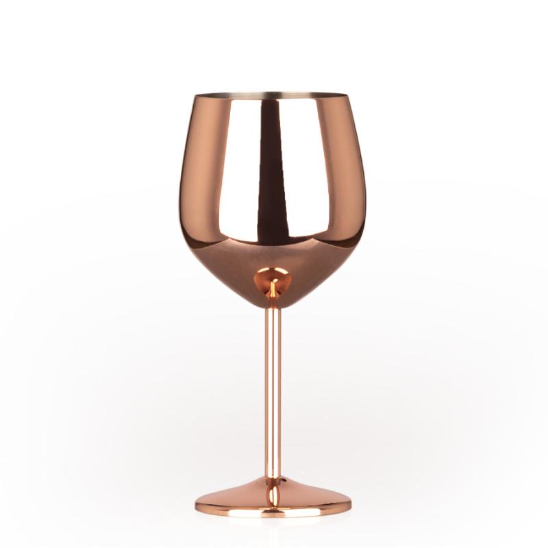 Copa metálica Encobrizada 1/2 L