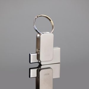 USB 3.0 Mini-Pendrive «Giro» de Acero inoxidable 16GB