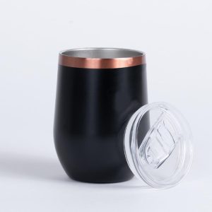 Vaso térmico negro/encobrizado «LEEDS» 350cc